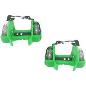 Resim Pazly Suntek Ayarlanabilir Çocuk Paten Tekerlekleri Rulo Yeşil Model Yeşil 