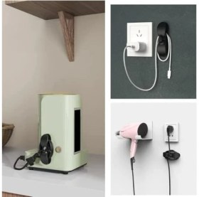 Resim Mcreative Kablo Düzenleyici Çok Amaçlı Organizer Airfryer Kablo Sarma Aparatı Yapışkanlı Kablo Sabitleyici (2 Adet) 