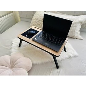 Resim markentegra Katlanabilir Ayaklı Laptop Sehpası - Çok Amaçlı Kullanım 