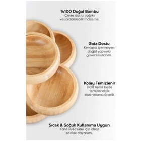 Resim 3'lü Çerezlik Seti Renkli 