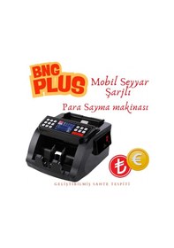 Resim Bng Plus Mobil Seyyar Şarjlı Para Sayma Makinası Tl / Euro 