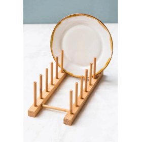 Resim Royaleks Bambu Lüx 6 Bölmeli Tabaklık 25 x 13.5 x 11 cm 