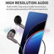 Resim UrbanX R2 Kablolu Kulak İçi Kulaklık, OnePlus Nord N200 5G için Mikrofonlu Kulaklık, Karışmayan Kablo, Gürültü İzolasyonlu Kulaklıklar, Derin Baslar, Kulak İçi Bud Silikon Uçlar 