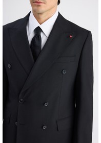 Resim D's Damat Ds Damat Regular Fit Siyah Düz Takim Elbise 6he05ob35588m 001 