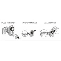 Resim Helios Mekanik Zaman Saati 