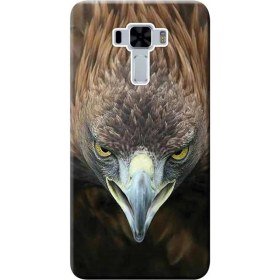 Resim Ceppare Asus Zenfone 3 Laser Kılıf ASUS_Z01BD ZC551KL Baskılı Silikon Kapak Kartal STK:483 