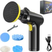 Resim 2000mAh Lityum Pil ile Kablosuz Parlatma Makinesi - Parlatma, Paspas ve Çizik Onarımı için Kompakt Araba Detaylandırma Aracı, Çeşitli Temizlik Fırçaları ve Eklemeler, Otomatik Kapanma Özelliği, Araba Detaylandırma Aracı | Kompakt Tasarım | Dayanıklı ABS Gövde, Araba Parlatma Makinesi 