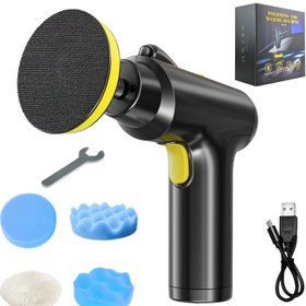 Resim 2000mAh Lityum Pil ile Kablosuz Parlatma Makinesi - Parlatma, Paspas ve Çizik Onarımı için Kompakt Araba Detaylandırma Aracı, Çeşitli Temizlik Fırçaları ve Eklemeler, Otomatik Kapanma Özelliği, Araba Detaylandırma Aracı | Kompakt Tasarım | Dayanıklı ABS Gövde, Araba Parlatma Makinesi 