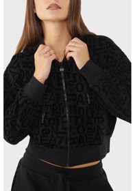 Resim Ea7 Bayan Sweat 7w000007 Af10195 Uc001 Siyah Siyah 