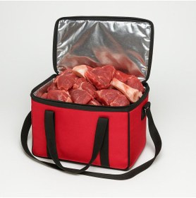 Resim Stars Alüminyum Folyo Kaplı Termal Kurye Motosiklet Fast Food Çantasıölçüleri : 40 *25 *20 