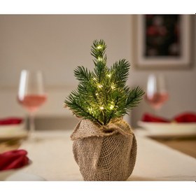 Resim Led Çam Ağacı, Küçük Renkli 