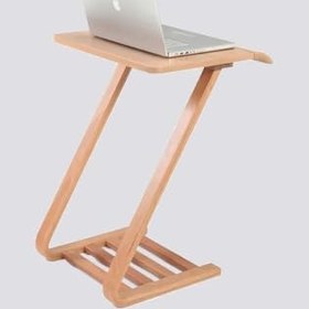 Resim KYS Design Laptop Sehpa Naturel - Laptop Table, LAP_DESK, Casual, Doğal Ahşap Malzemesi 