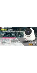 Resim Ids 3 Kameralı 5mp Sony Lensli 1080P Fullhd Güvenlik Kamerası Sistemi - Cepten Izle - 250 Iç 