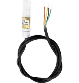 Resim 90cm Kablolu Su Geçirmez Sht20 I2c Sıcaklık Ve Nem Sensörü -40c / 125c Dijital Klima Termostat 