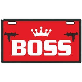 Resim Sevenkardeşler Kırmızı Boss E-Bike Plakalık 