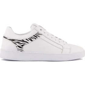 Resim Sail Lakers - Beyaz Deri Erkek Sneaker 