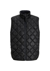 Resim Jack & Jones Jprccjake Kapitone Erkek Siyah Yelek Siyah 