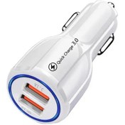 Resim Kompakt Otomatik Yangına Dayanıklı Malzemeler Led Göstergeli Hızlı Şarj Qc3. Beyaz 