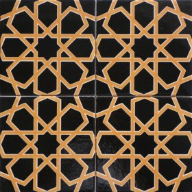 Resim Kütahya Hedef Çini AC47 20 x 20 Dekoratif Çini 