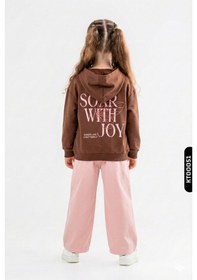 Resim Xo Kids Kız Çocuk 2li Kombin Takım 8-14 Yaş Set0391 Pembe 