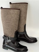 Resim selinnce kadın önü parlak çizme 