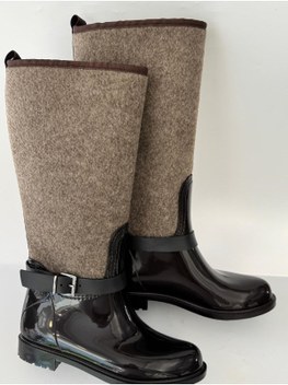 selinnce kadın önü parlak çizme