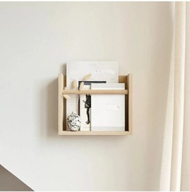 Resim ELİOSA Masif Ahşap Kitaplık Dergilik Gazetelik (WDN-574) 