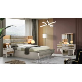 Resim Aydınev Marsilya Mdf Bazalı Bench' Li Yatak Odası 