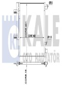 Resim KALE 342515 Klima Radyatoru Kondenser (chevrolet Spark 1.0-1.2 10- ) 95326120 (WK856734) 