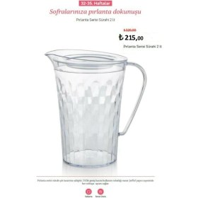 Resim Tupperware Pırlanta Serisi Sürahi 