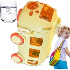 Resim Otobüs Şeklinde Su Matarası 