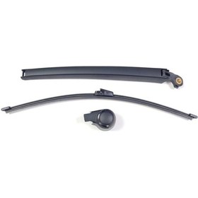 Resim Vw Caddy 04-10 7h0955707a Arka Cam Silecek Kolu Ve Kapağı Takım 