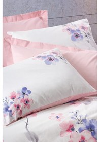 Resim Cotton Box Tek Kişilik Nevresim Takımı Jayda Pembe. 