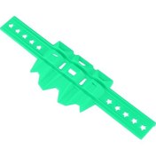 Resim Motorsiklet Egzos Isı Koruması Silikon Kalkan Yeşil 380mm Isı Dayanıklı Soğutma Fonksiyonu Evrensel Tip 