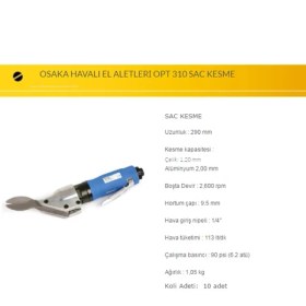 Resim Osaka Opt 310 Sac Kesme 