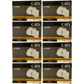 Resim Cata CT-9184 16 Amper Rezerveli Zaman Saati (8 Adet) 