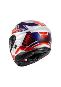 Resim Shoei Gt-Aır 3 Kask Hıke Tc-10 Kapalı Motosiklet Kaskı Beyaz - Kırmızı - Siyah 