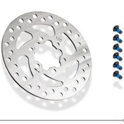 Resim tr-escooter 120 mm 6 DELİKLİ FREN DİSKİ Uyumlu 