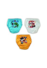 Resim Pamuklu Alıştırma Külodu 