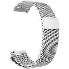 Resim Effox Galaxy Watch 42mm 20mm Uyumlu Krd-12 Metal Kordon-gümüş 