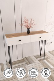 Resim Victor Vallery 110*29 Cm White Dresuar 