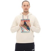 Resim Napapijri B-Portalet H Erkek Sweatshirt Beyaz 