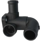 Resim TERMOSTAT FLANSI HARARET MUSUR YUVASI CADDY FELICA POLO 1.9D AEF BARCHA 028121133C OEM SU FLANSI FELICIA 1.9 AEF BARCHA 028121133C