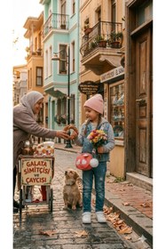 Resim RMY MODA Sevimli Hayvan Figürlü Çapraz Askılı Ponpon Detaylı ve Kalp Gözlü Çocuk Çantası 