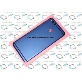Resim Huawei Honor 7X Kasa Arka Pil Batarya Kapağı MAVİ 