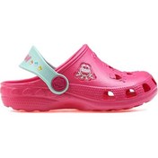 Resim Coqui Pembe Çocuk Terlik 8701-Lıttle-Frog-Lt-Fuchsıa-Mınt (522074077) 