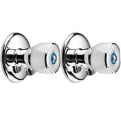 Resim ECA Pınar Rozetli Ara Taharet Musluğu 102111104 Blister Ambalajlı 2 Adet 