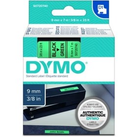 Resim Dymo D1 Yedek Şerit 9mmx7m Yeşil/siyah 40919 