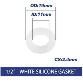 Resim MSO Yüksek Kalite Silikon Bahçe Musluk Başlık Adaptör Conta (B) 