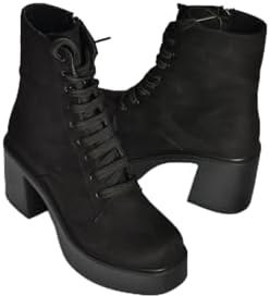 Resim fox SHOES V726681509 Kalın Topuklu Bağcıklı Kadın Bot 
